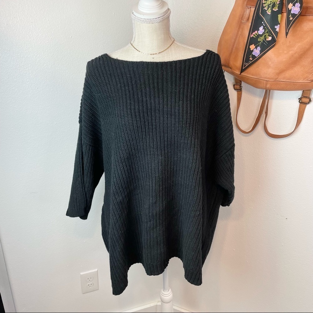 Woman Within Short Sleeve Sweater